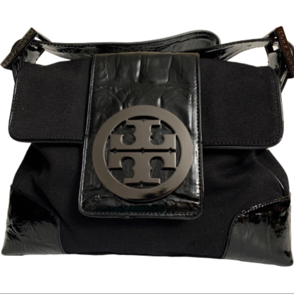 Tory Burch Shoulder Bag Heavy Metal Logo